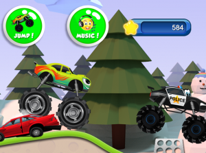 Monster Trucks game for Kids