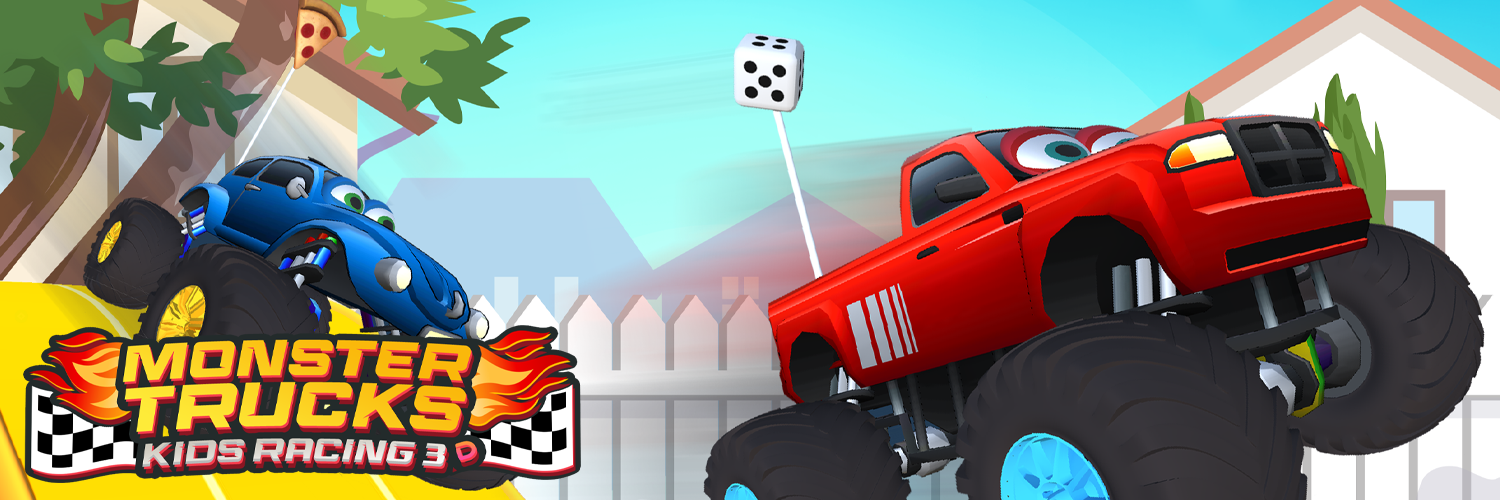 Monster Trucks Kids Racing 3!